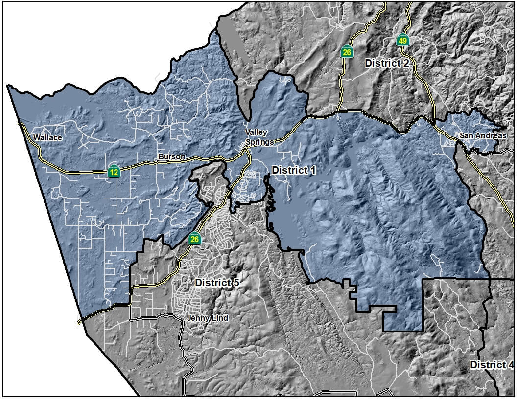 District 1 map